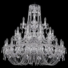Подвесная люстра bohemia ivele crystal 1402 1402-20-10-5-360-3d-ni
